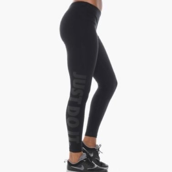 nike leggings with just do it on the side